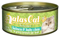 Aatas Cat Savory Salmon 三文魚／蛤蜊  副食罐