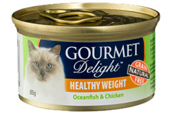 Gourmet Delight 海魚／雞肉 健康體重 處方主食罐