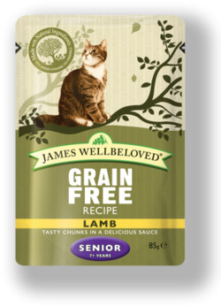 James Wellbeloved  無穀 羊肉  高齡貓 主食包